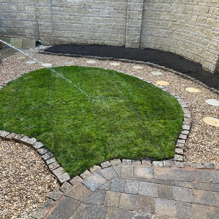 Driveway after work by JRB Block Paving