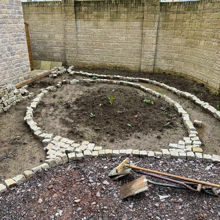 Driveway before work by JRB Block Paving