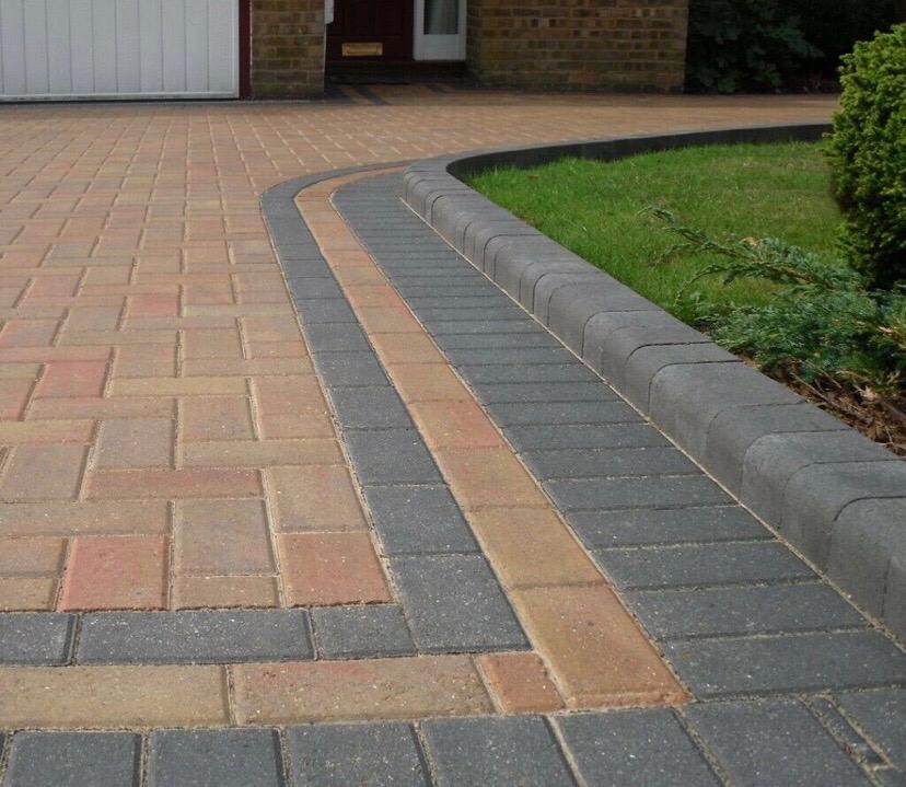 Driveway extension and widening by JRB Block Paving in Swindon